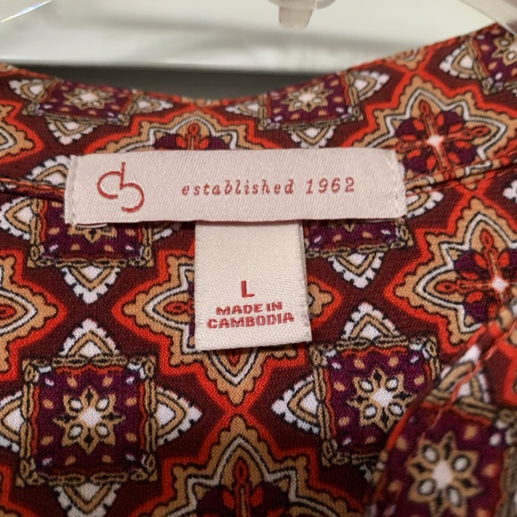 Dress Barn Blouse Size Large. - Picture 2 of 4